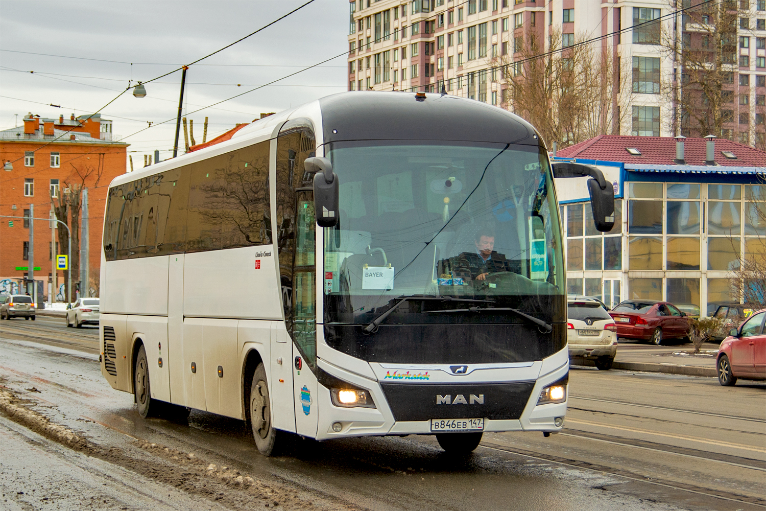 Saint Petersburg, MAN R07 Lion's Coach RHC444 # В 846 ЕВ 147