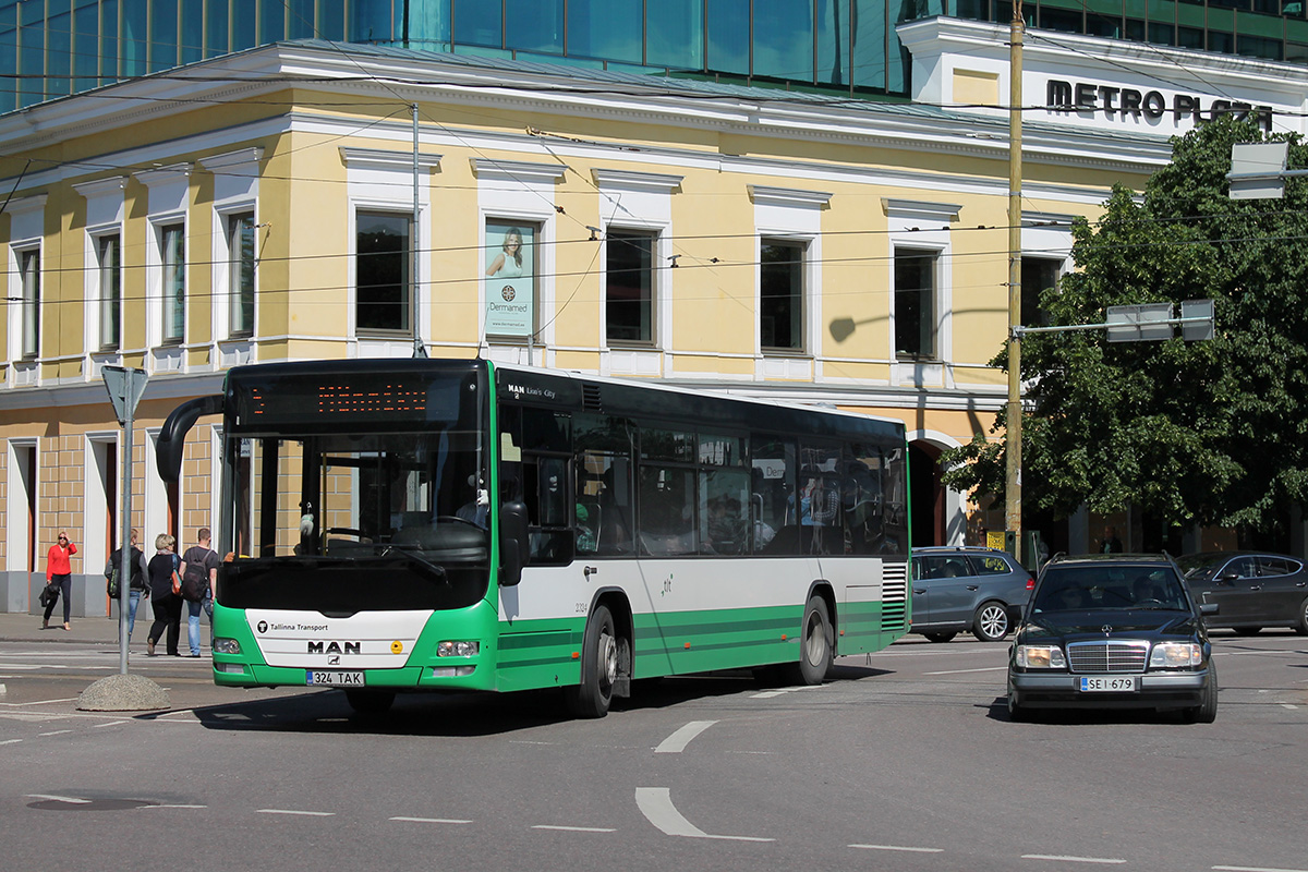 Tallinn, MAN A78 Lion's City LE EL293 # 2324