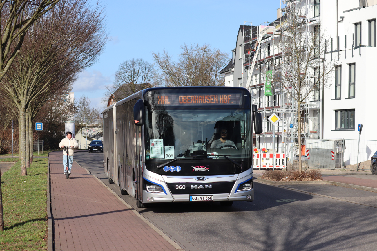 Oberhausen, MAN 18C Lion's City NG360 EfficientHybrid # 360