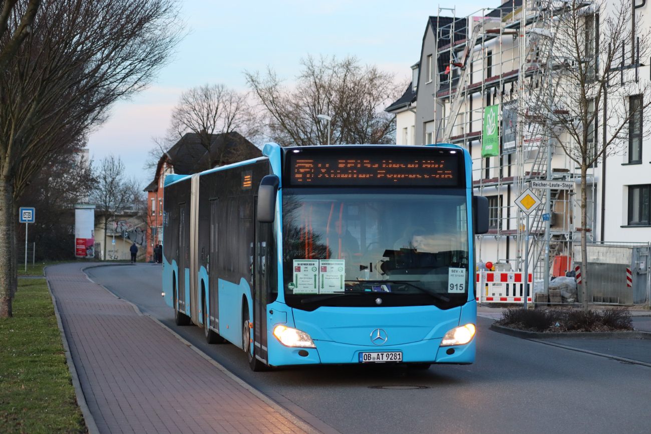 Oberhausen, Mercedes-Benz Citaro C2 G # 9281