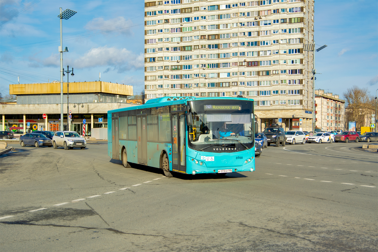 Saint Petersburg, Volgabus-5270.G4 (LNG) # 6966