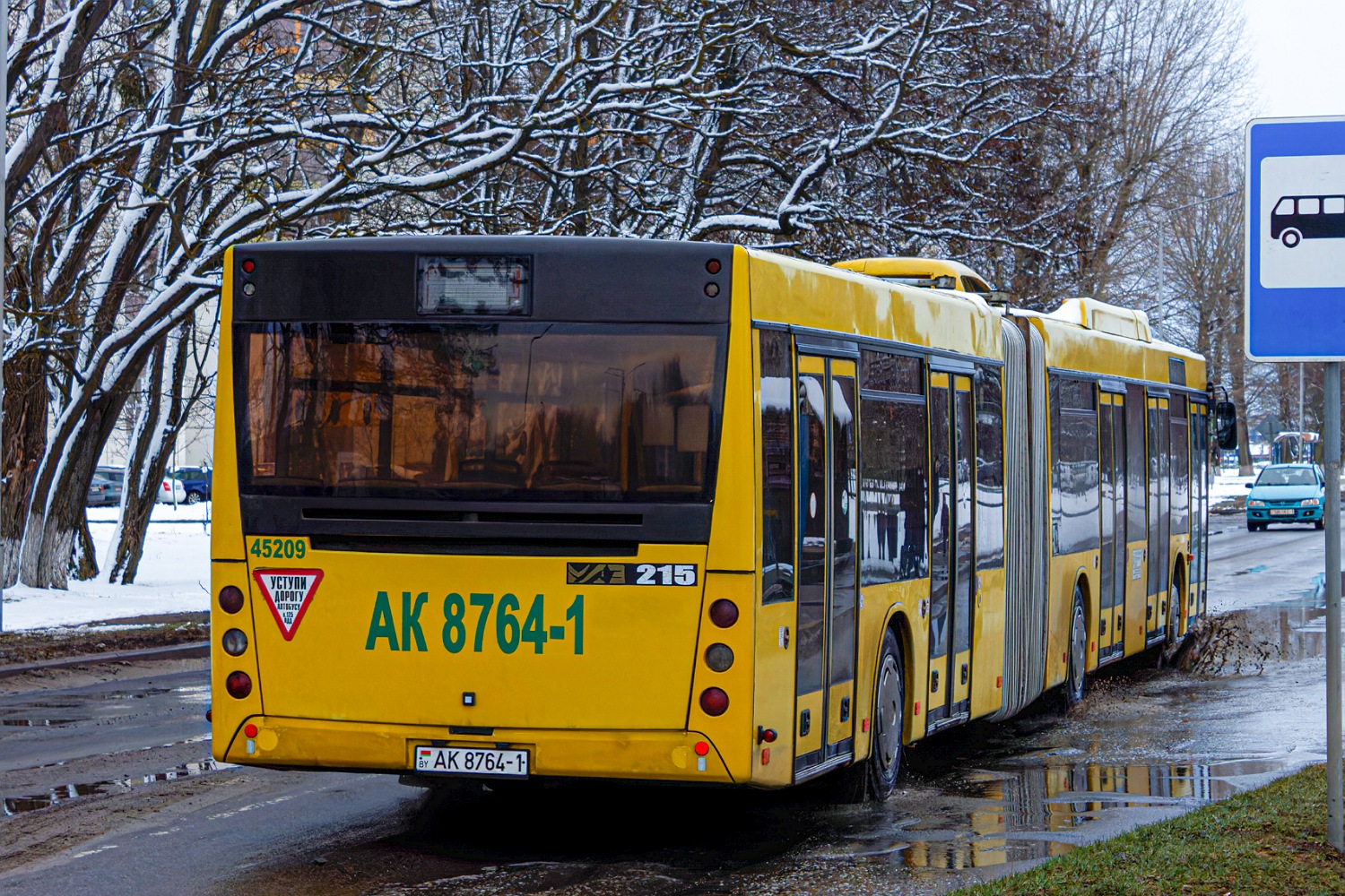 Pinsk, MAZ-215.069 # 45209