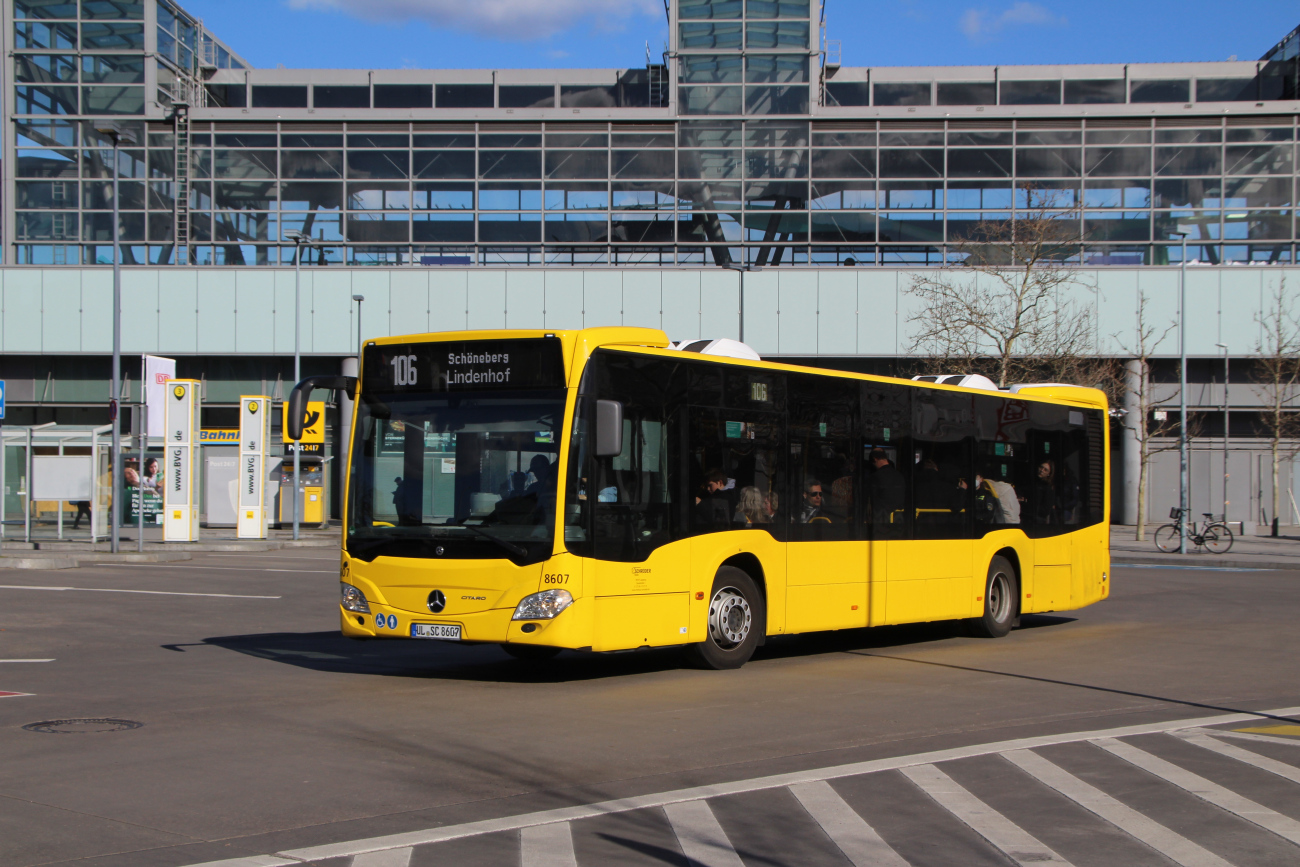 Berlin, Mercedes-Benz Citaro C2 Hybrid # 8607