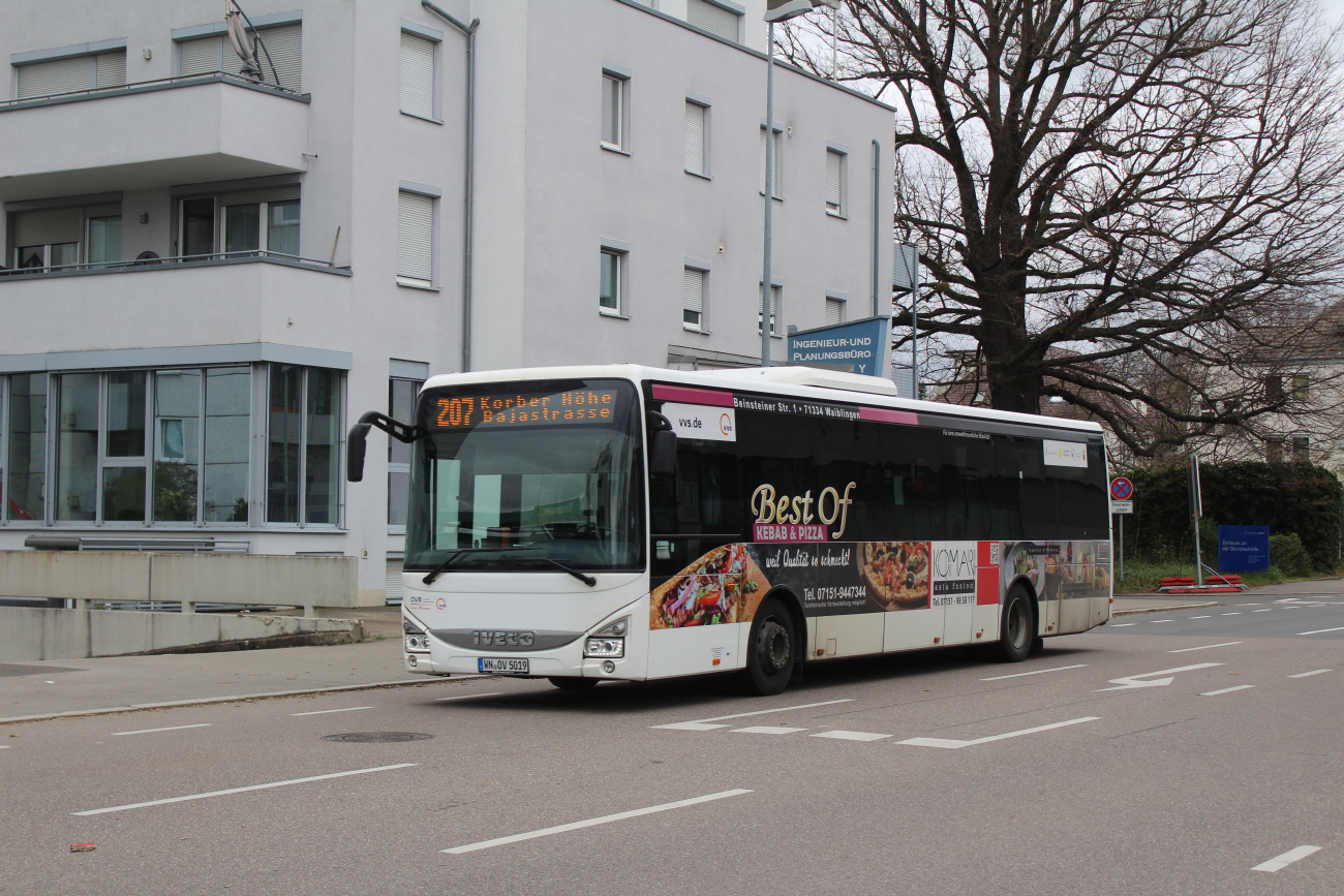 Waiblingen, IVECO Crossway LE 12M # 5019