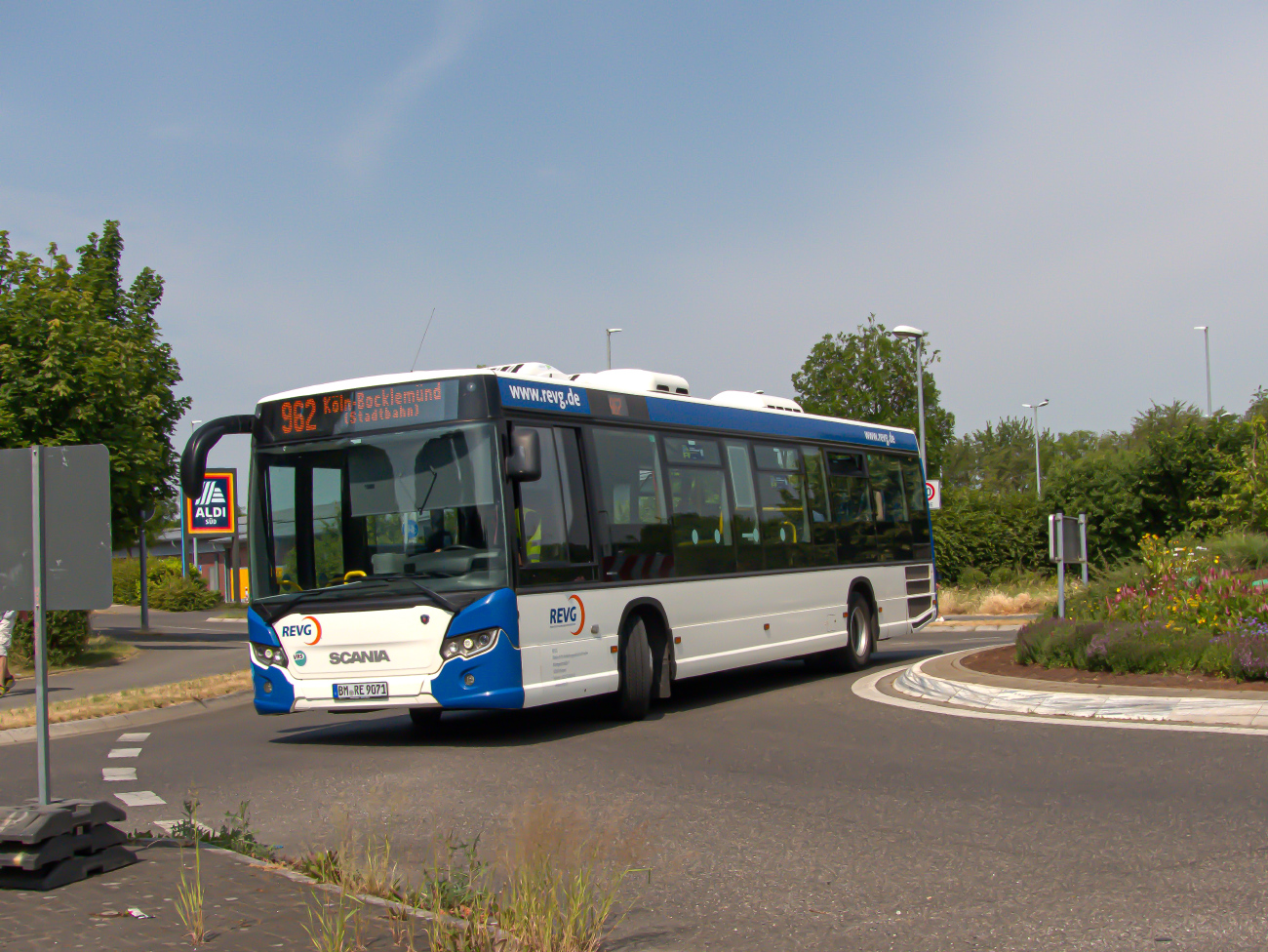 Bergheim, Scania Citywide LE # 9071