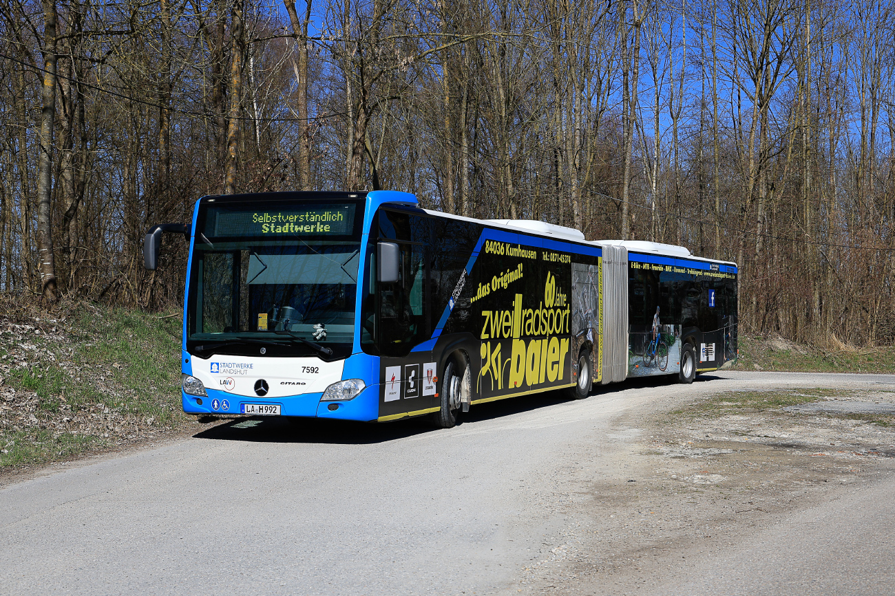 Landshut, Mercedes-Benz Citaro C2 G # 7592