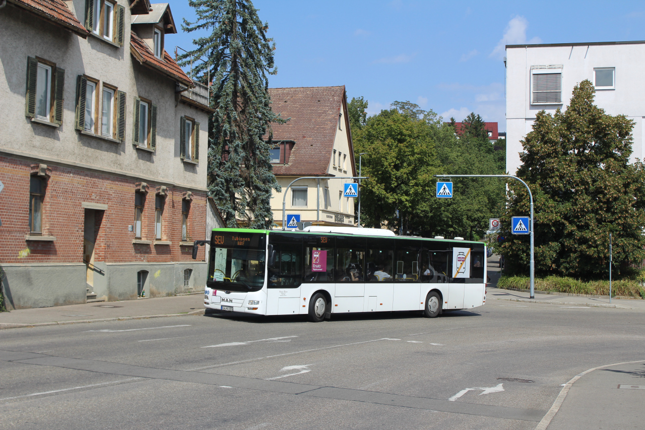 Calw, MAN A21 Lion's City NL363 # CW-HA 855; Stuttgart — SEV Stuttgart <> Tübingen (Neckar-Alb-Bahn)