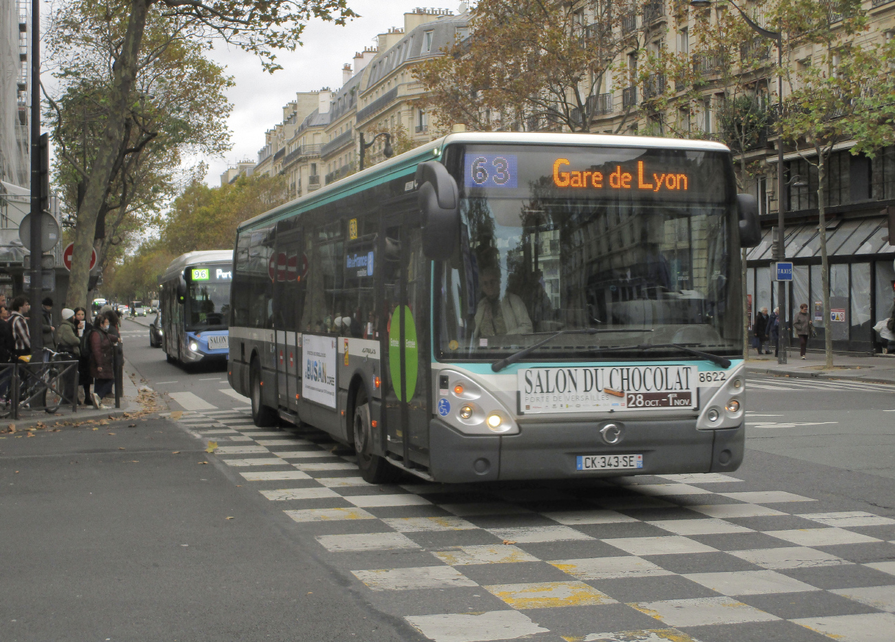 Paris, Irisbus Citelis 12M # 8622