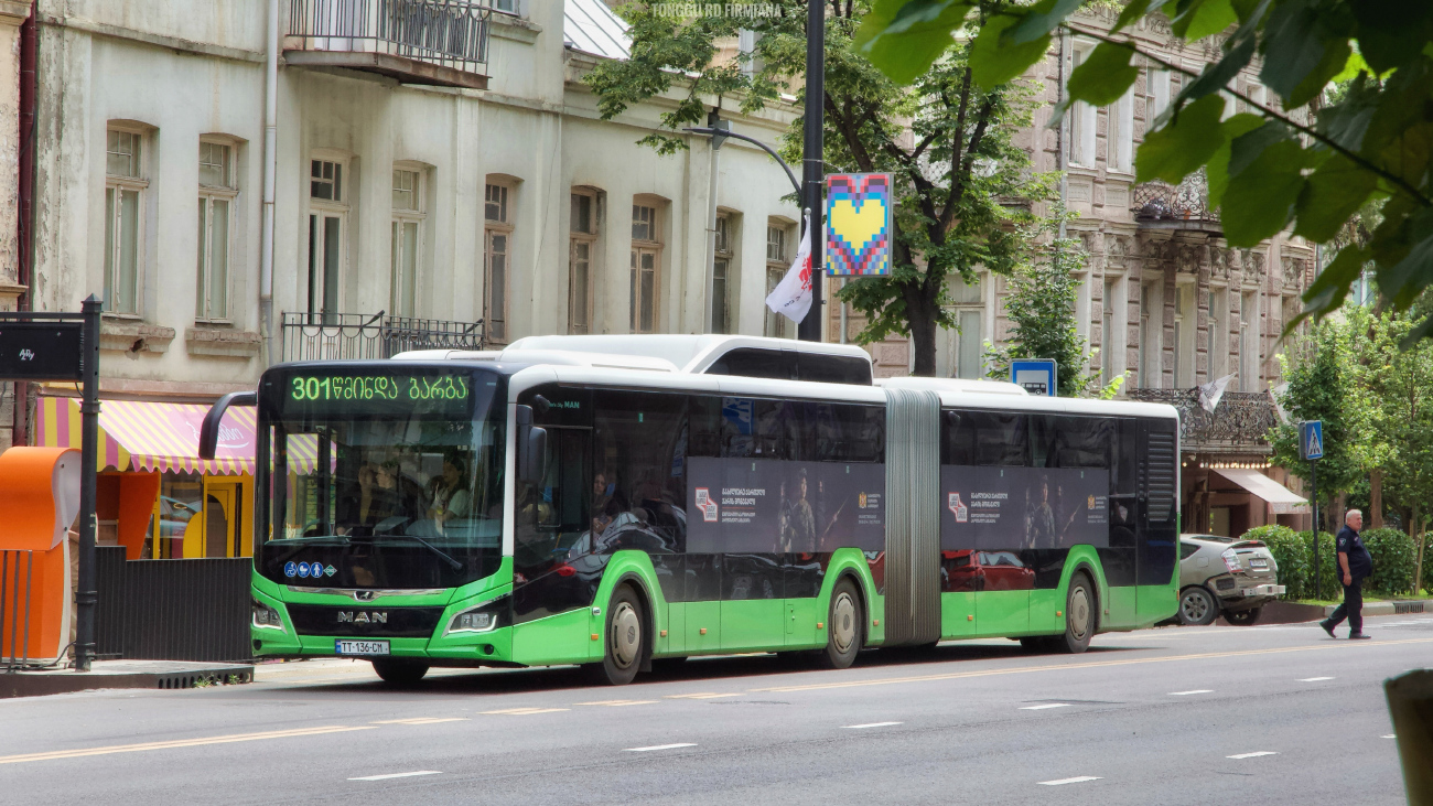 Tbilisi, MAN 18G Lion's City NG320 # TT-136-CM