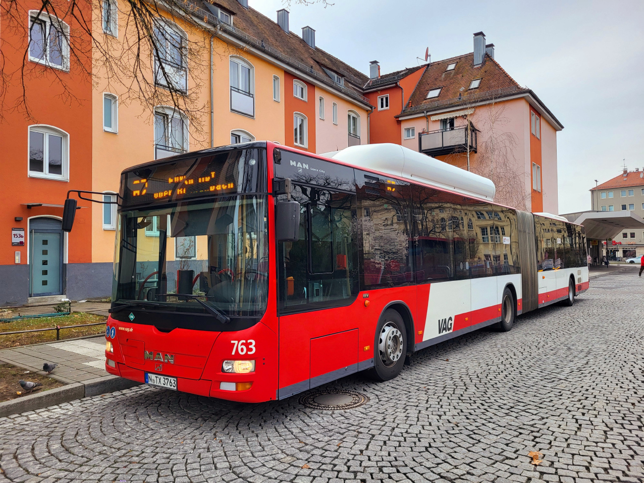 Nuremberg, MAN A23 Lion's City G NG313 CNG # 763