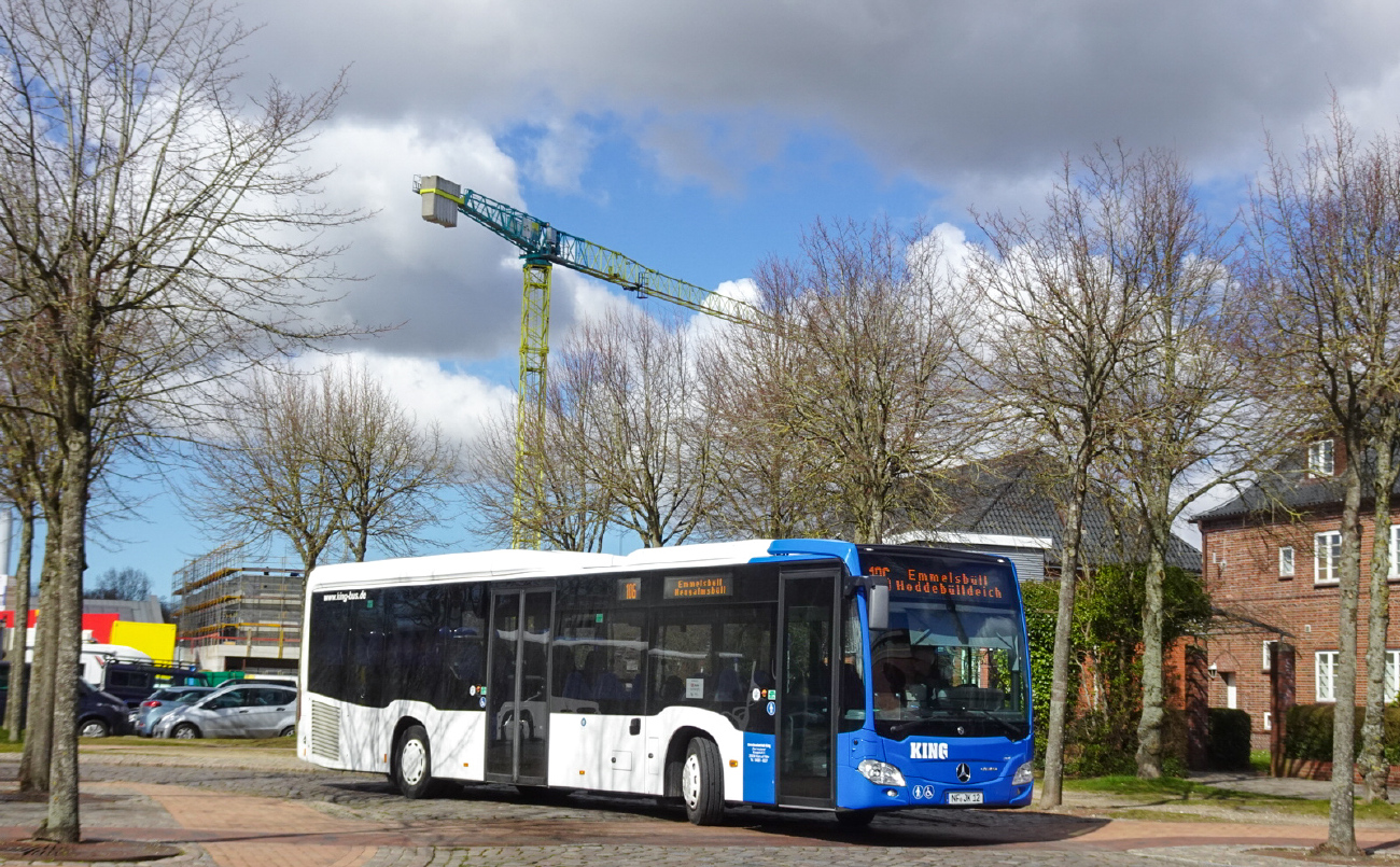 Nordfriesische Inseln, Mercedes-Benz Citaro C2 LE Ü # NF-JK 12
