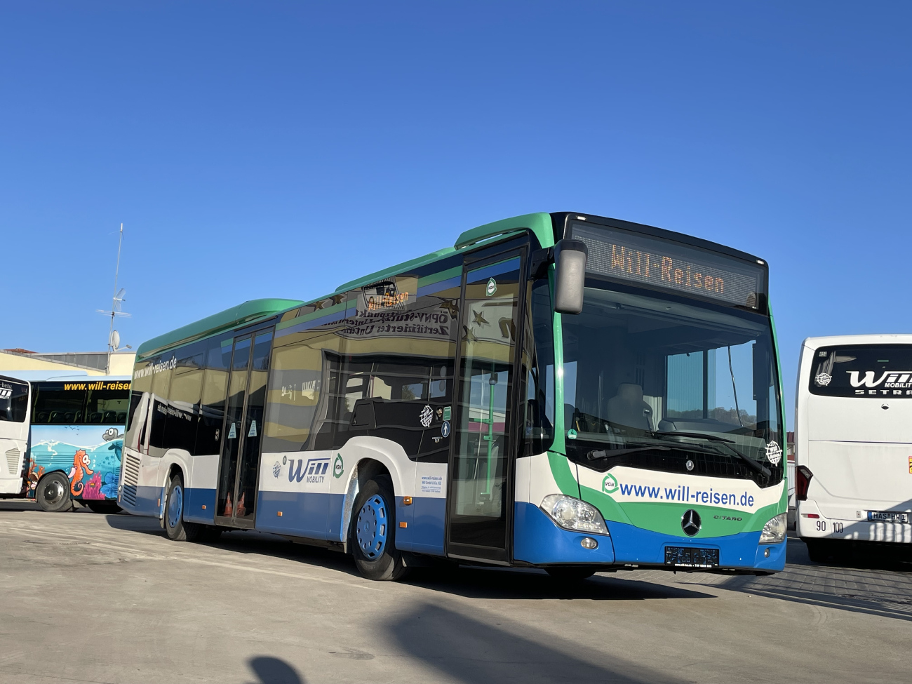 Haßfurt, Mercedes-Benz Citaro C2 LE # 1087