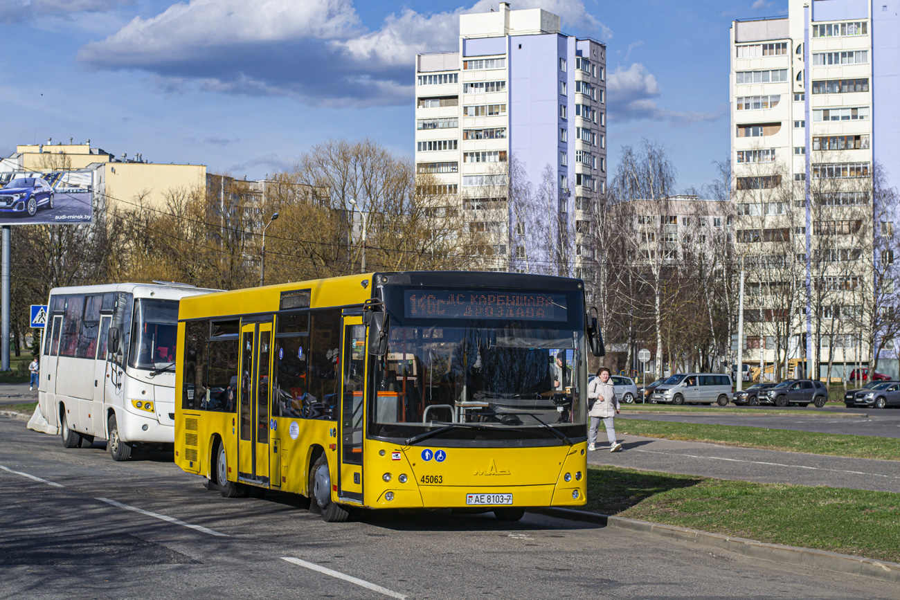 Vileyka, MAZ-256.*** # АС 6069-5; Minsk, MAZ-206.060 # 045063