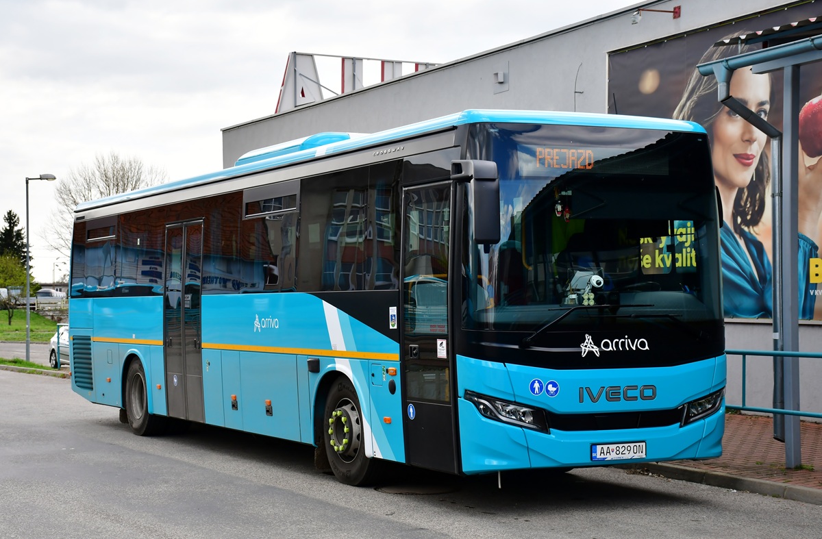 Zlaté Moravce, IVECO Crossway 12M (Facelift) # AA-829ON