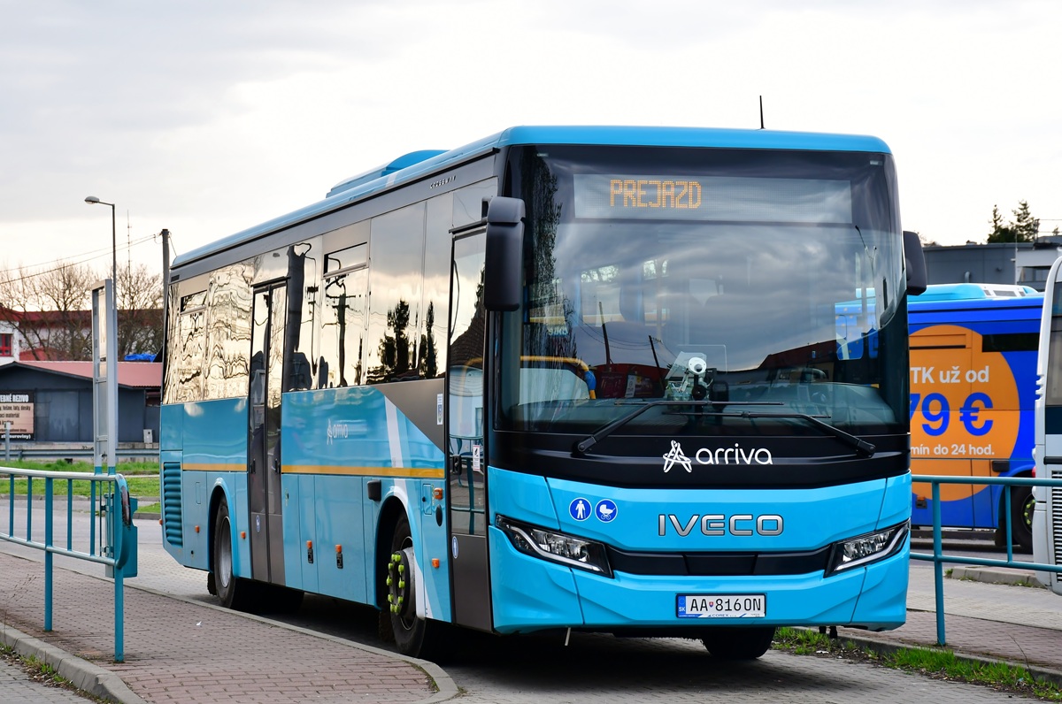 Zlaté Moravce, IVECO Crossway 12M (Facelift) # AA-816ON