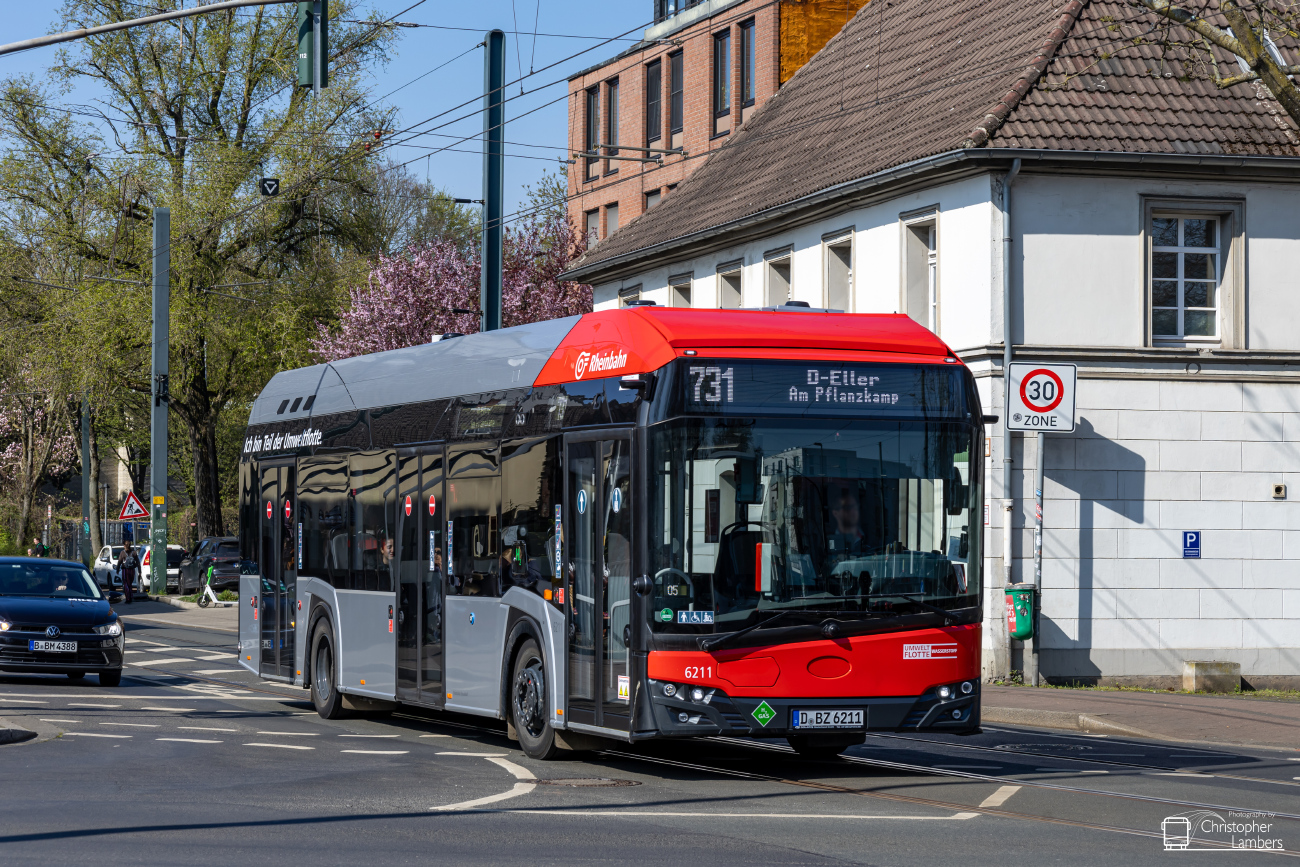 Düsseldorf, Solaris Urbino IV 12 hydrogen # 6211