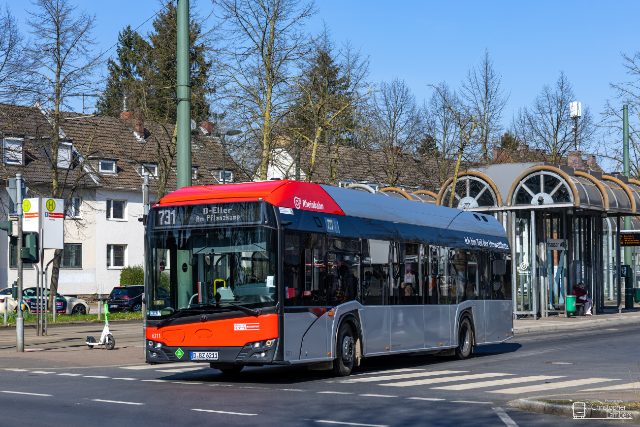 Düsseldorf, Solaris Urbino IV 12 hydrogen # 6211