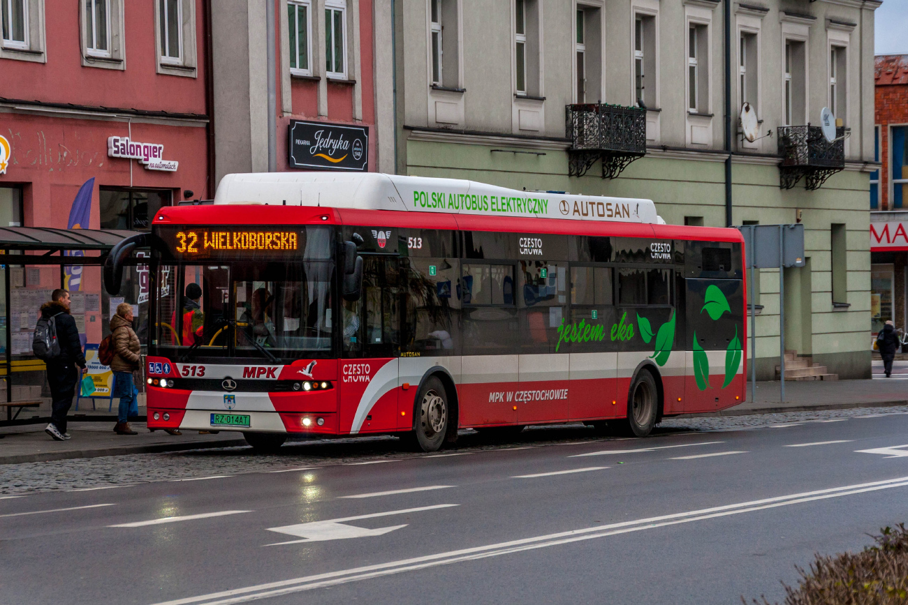 Częstochowa, Autosan Sancity M12LFE # 513
