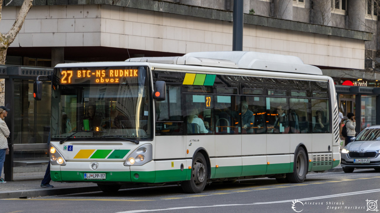 Ljubljana, Irisbus Citelis 12M CNG # 117
