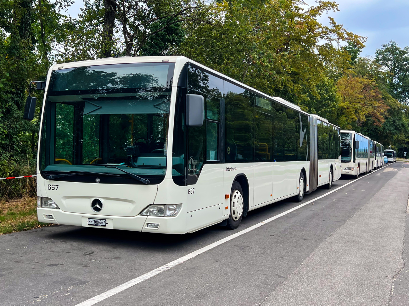 Fribourg, Mercedes-Benz O530 Citaro Facelift G # 667