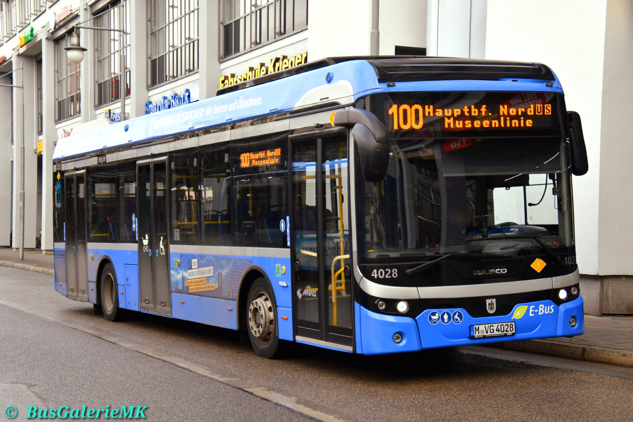 Munich, Ebusco 2.2 12M # 4028