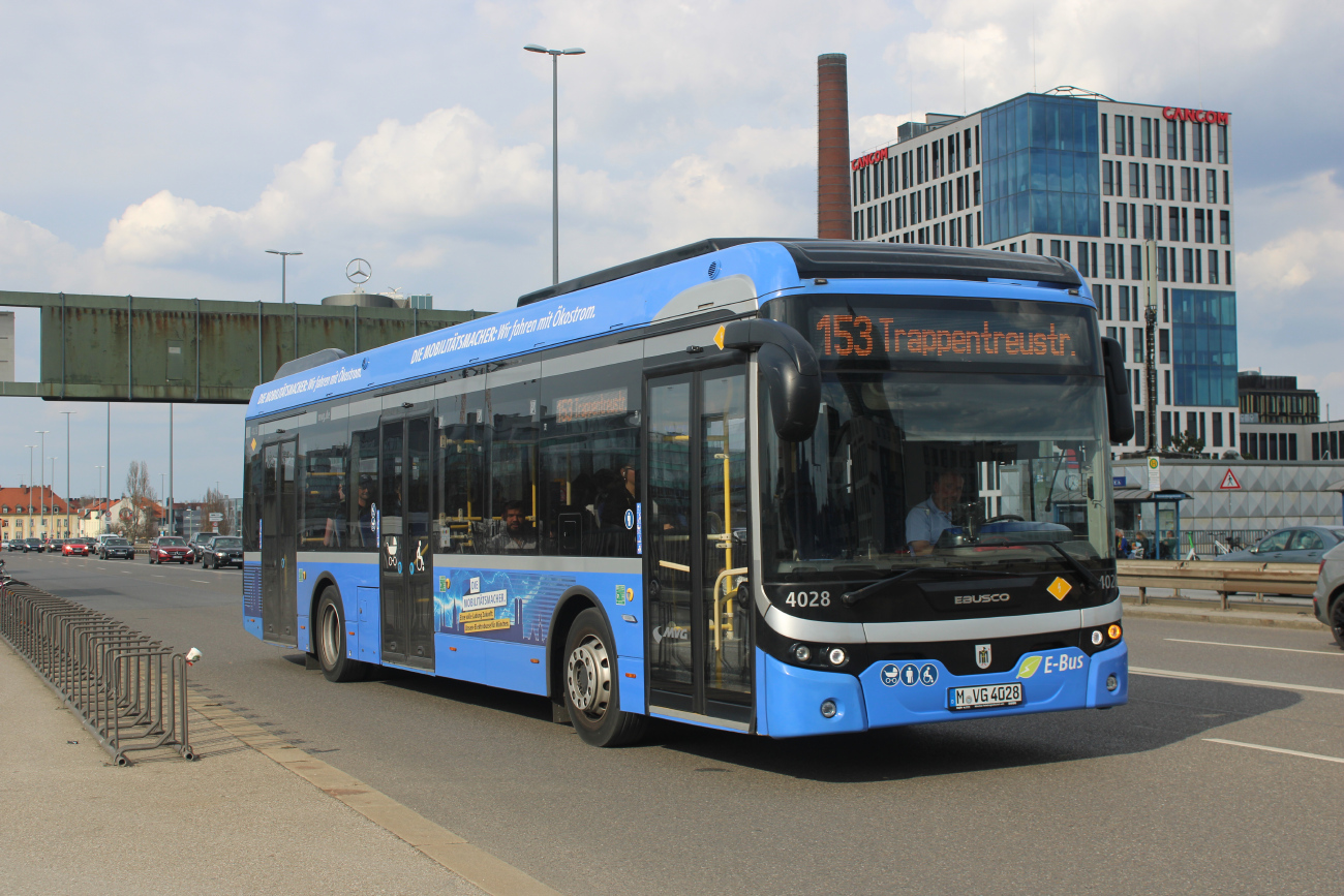 Munich, Ebusco 2.2 12M # 4028