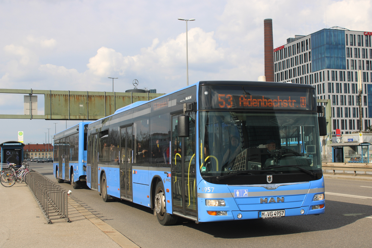 Munich, MAN A21 Lion's City NL363 # 4957