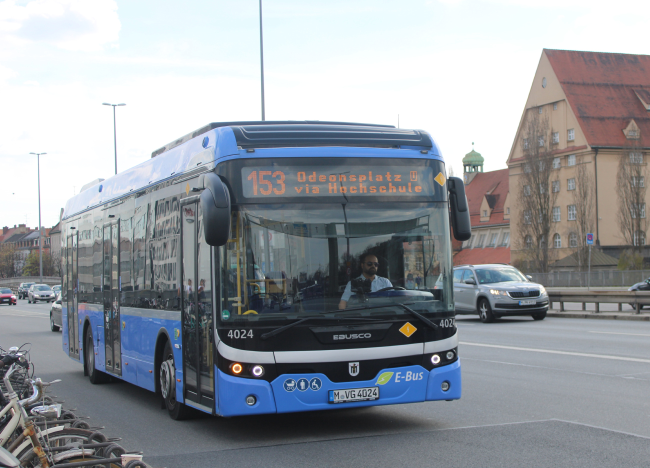 Munich, Ebusco 2.2 12M # 4024