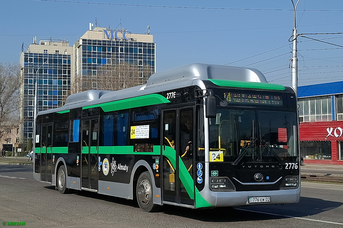 Almaty, Yutong ZK6126HG (CNG) # 2776