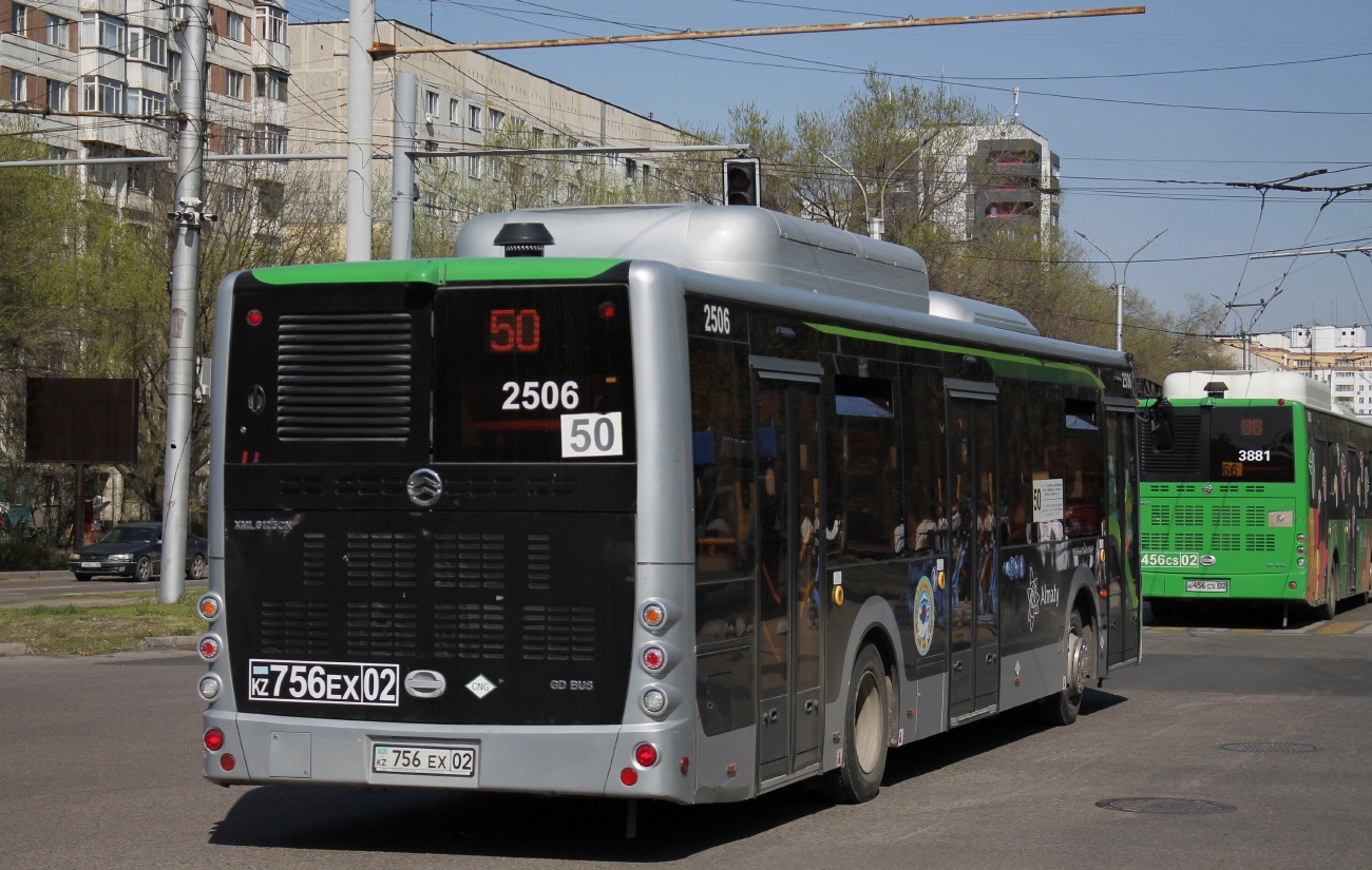 Almaty, Golden Dragon XML6125CN # 2506