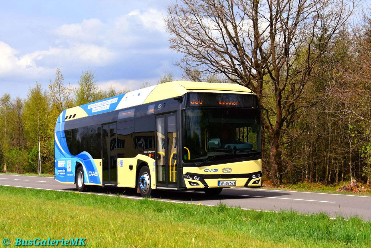 Gummersbach, Solaris Urbino IV 12 hydrogen # 521