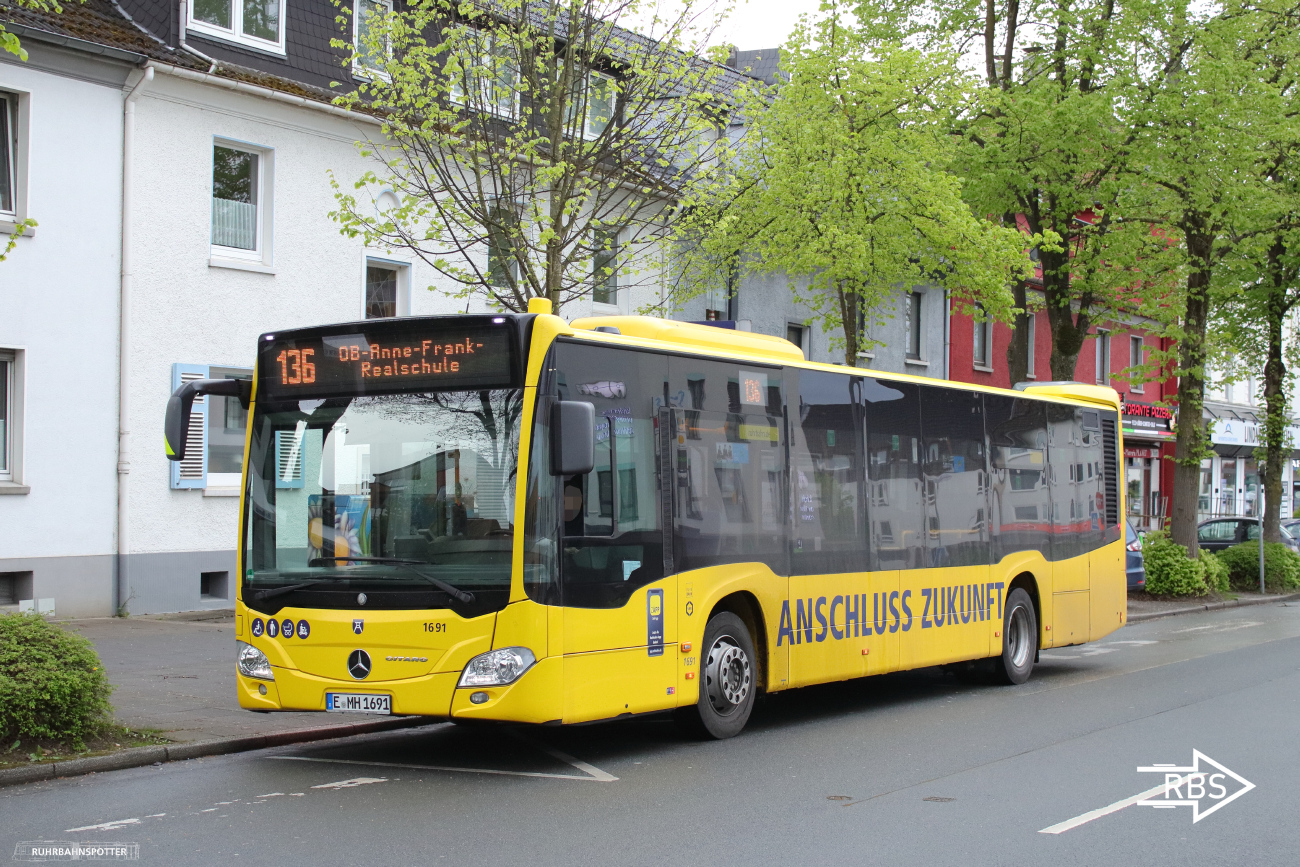 Mülheim an der Ruhr, Mercedes-Benz Citaro C2 # 1691