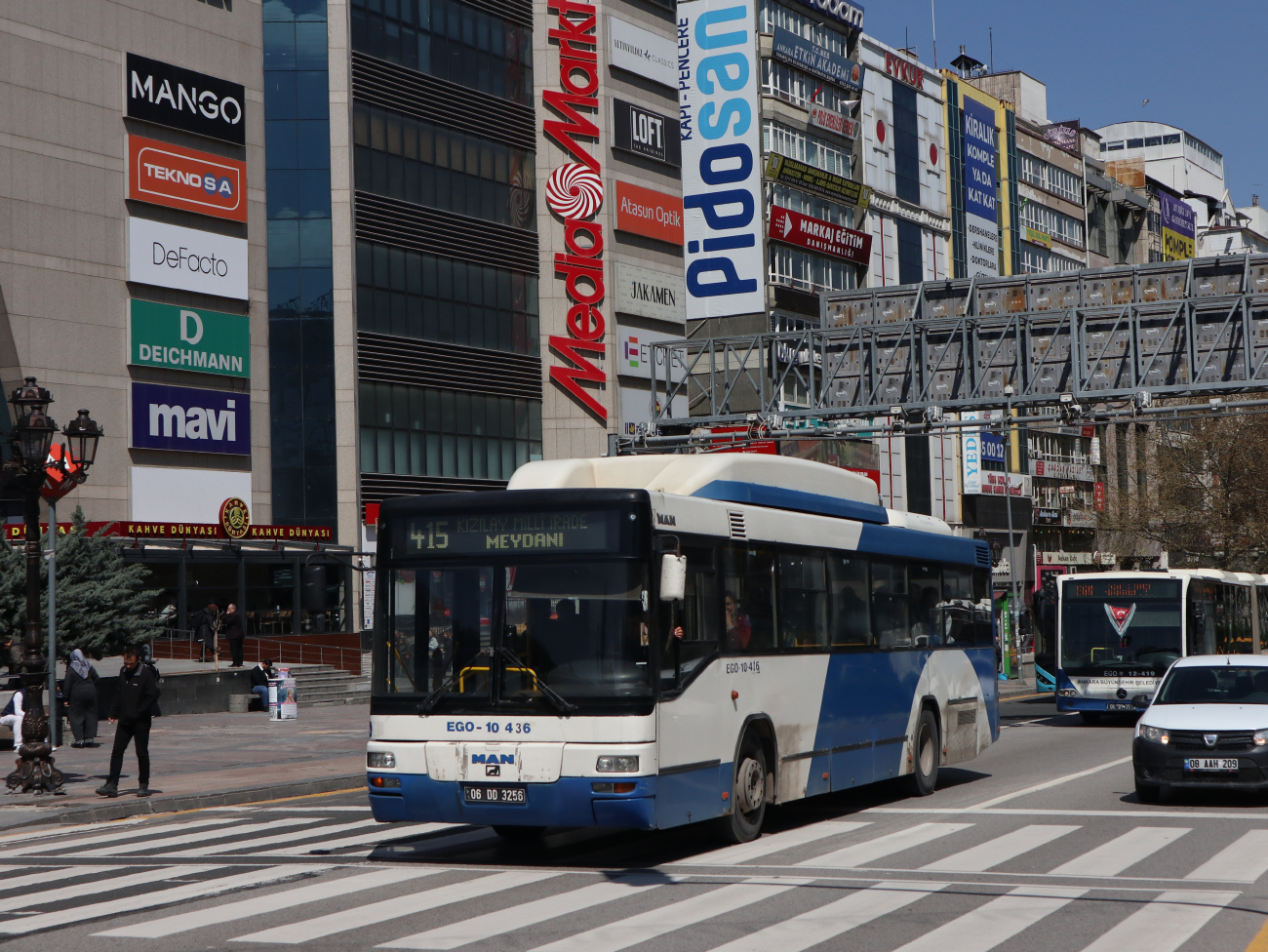 Ankara, MAN A74 Lion's Classic SL313 CNG # 10-436