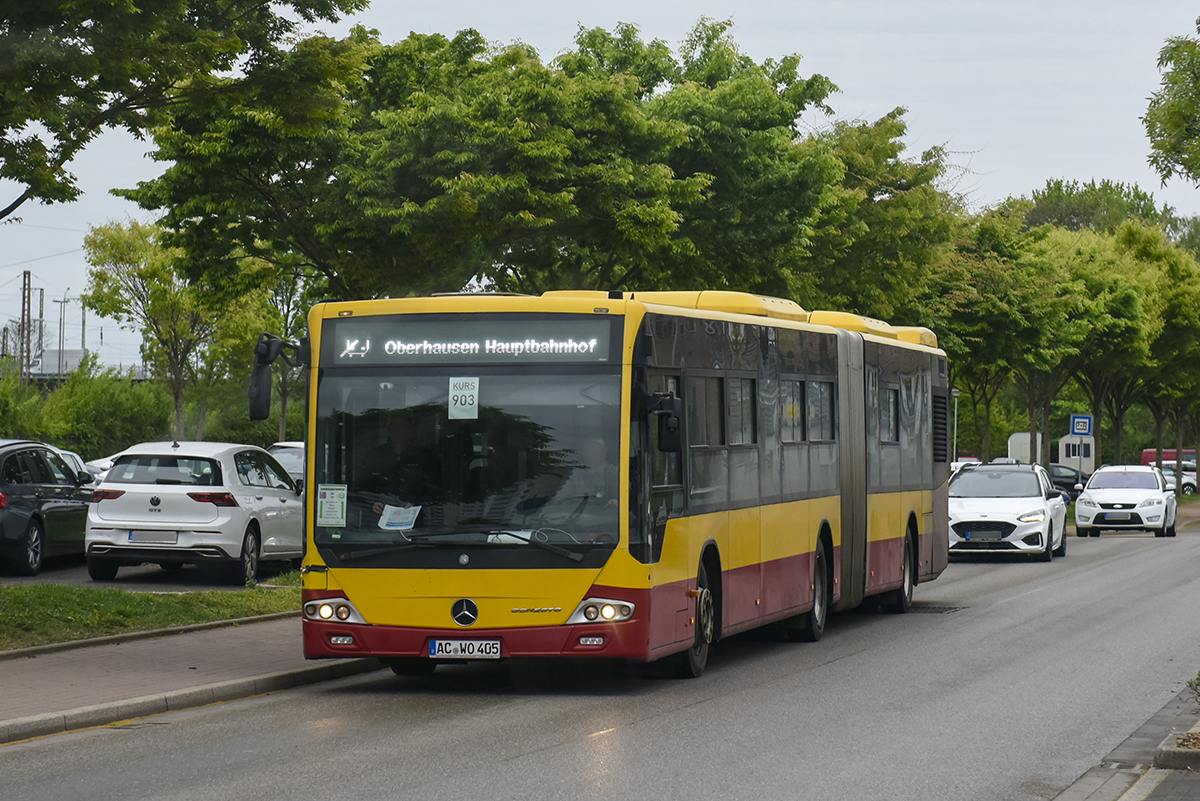 Aachen, Mercedes-Benz Conecto II G # AC-WO 405; Oberhausen — Ersatzverkehr Generalsanierung Oberhausen — Emmerich