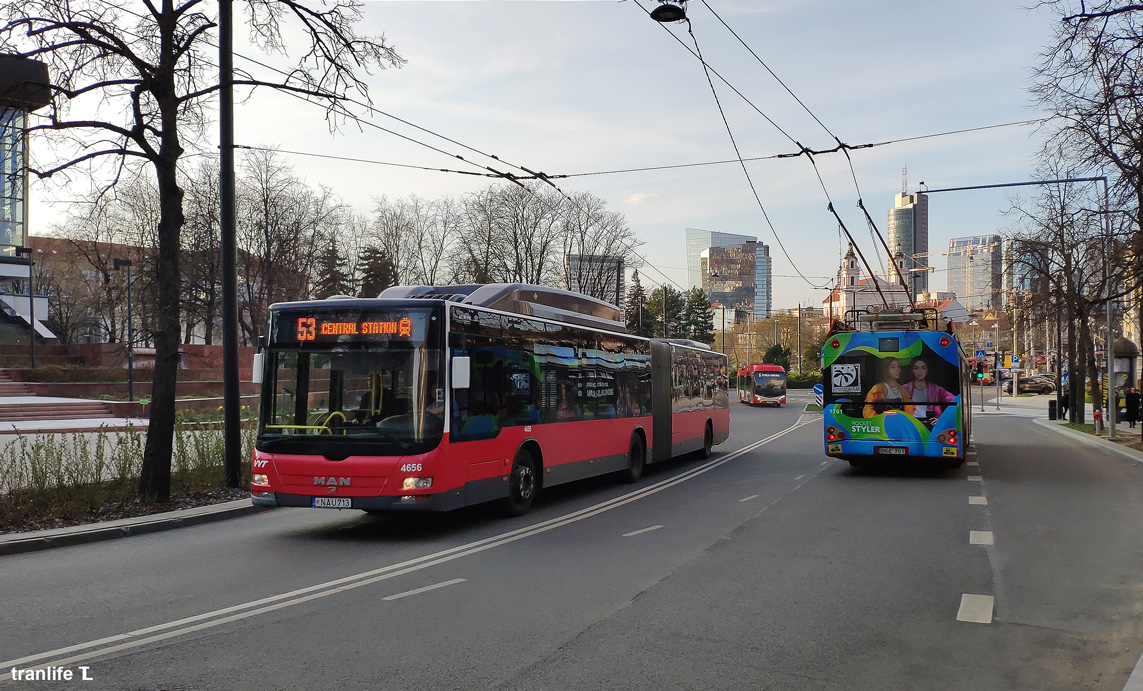Vilnius, MAN A23 Lion's City G NG273 LPG # 4656