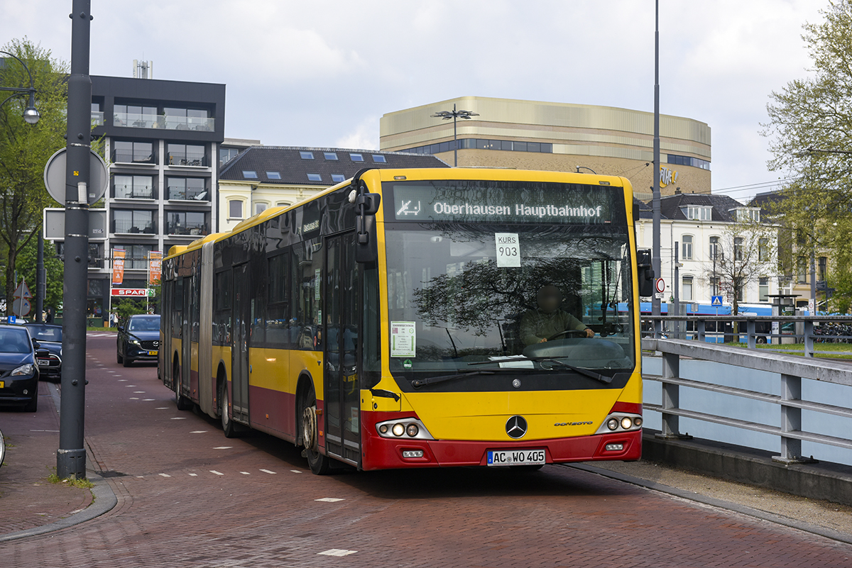 Aachen, Mercedes-Benz Conecto II G # AC-WO 405; Oberhausen — Ersatzverkehr Generalsanierung Oberhausen — Emmerich