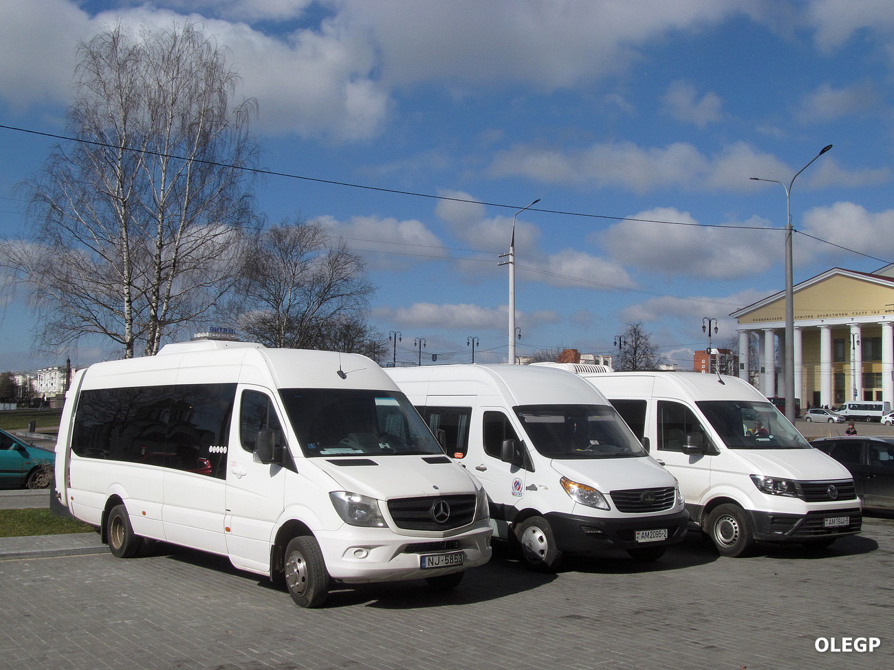 Rīga, Universāls (MB Sprinter 513CDI) # NJ-5853; Vitebsk — Miscellaneous photos
