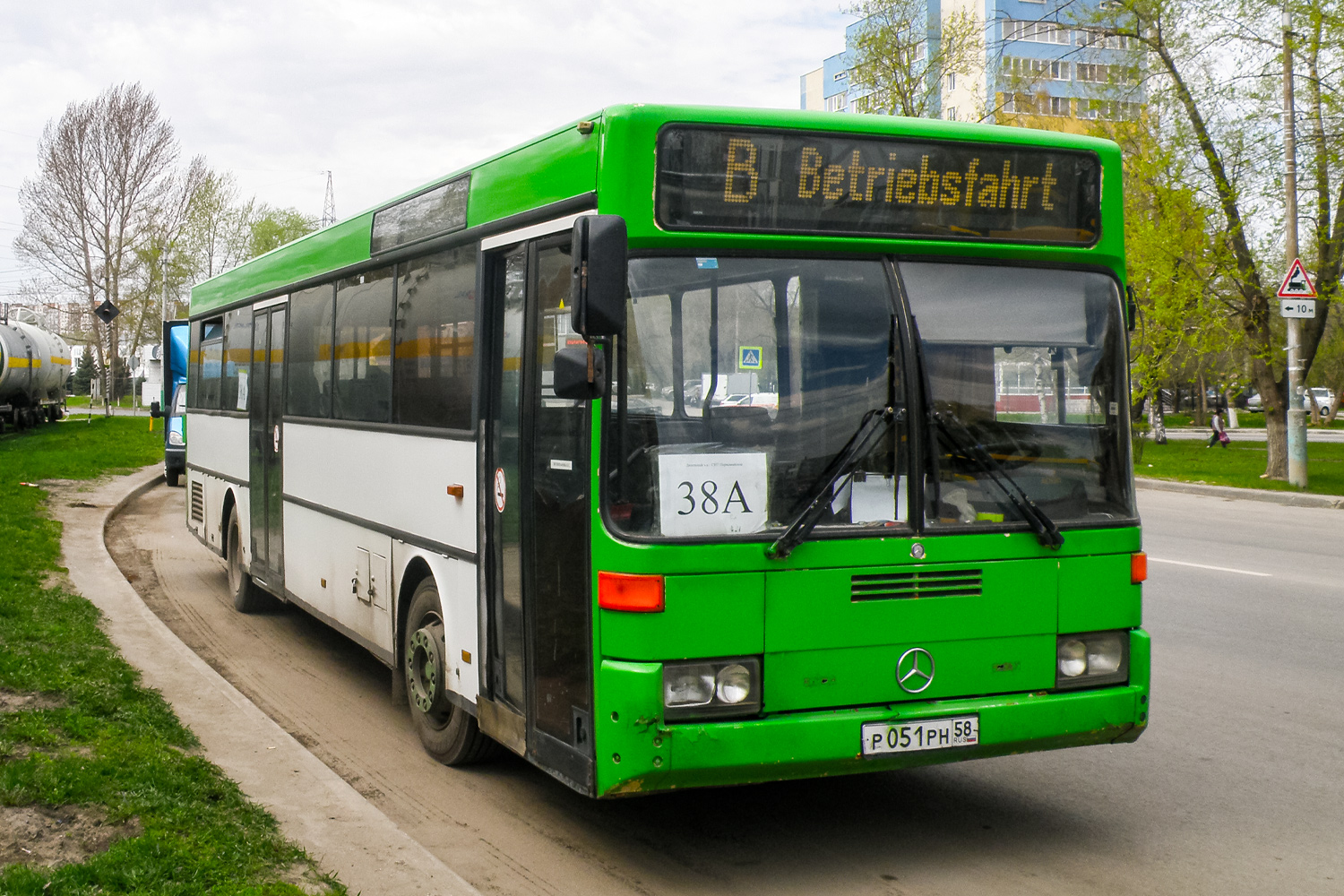 Penza, Mercedes-Benz O405 # Р 051 РН 58