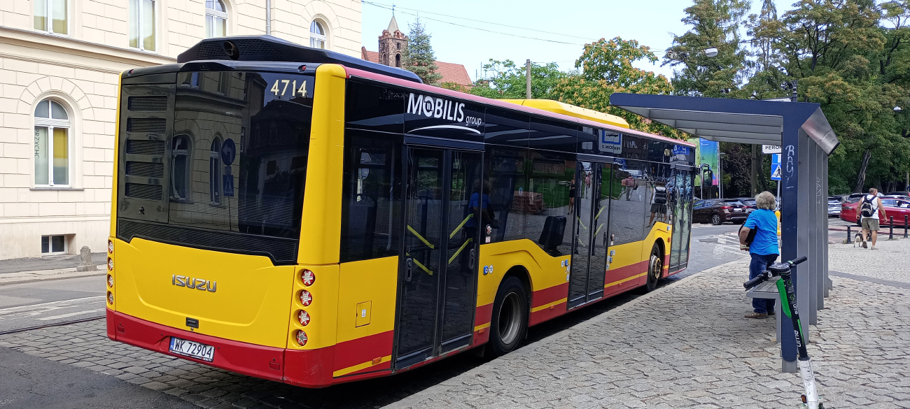 Wrocław, Anadolu Isuzu Citiport 12 nr. 4714