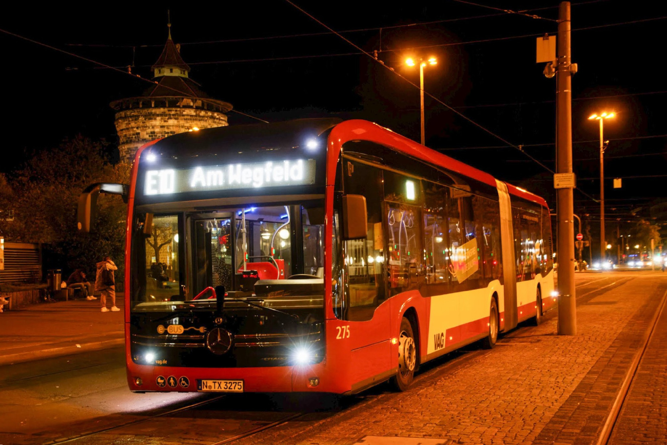 Nuremberg, Mercedes-Benz eCitaro G # 275