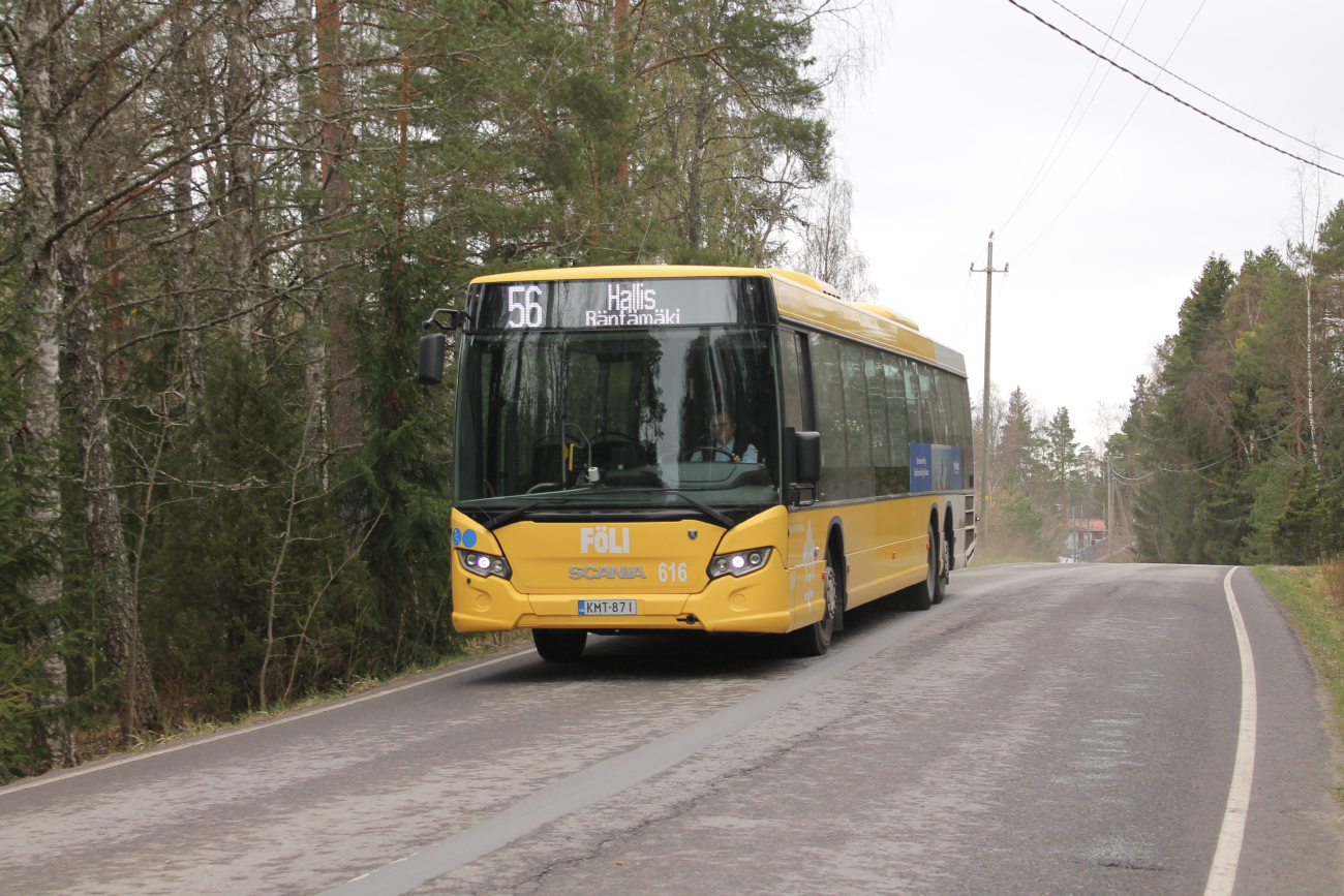 Turku, Scania Citywide LE # 616