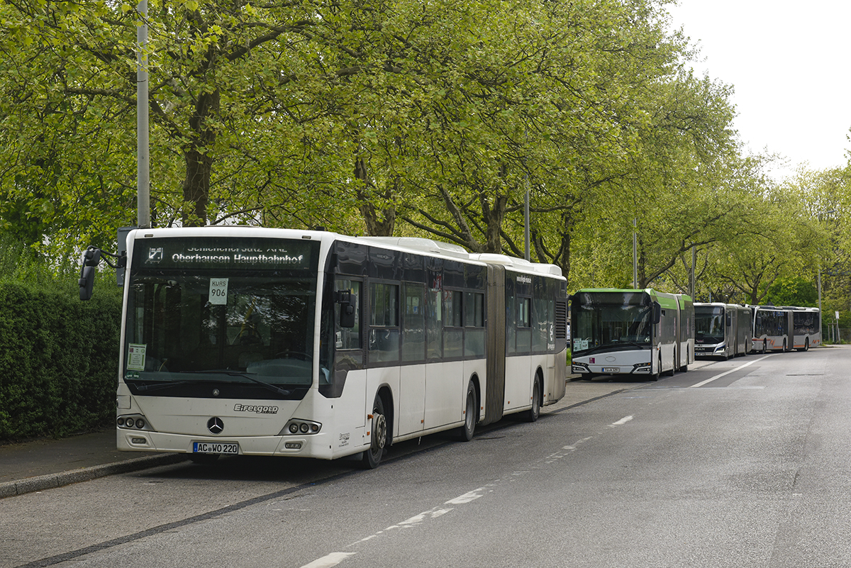 Aachen, Mercedes-Benz Conecto II G # AC-WO 220; Oberhausen — Ersatzverkehr Generalsanierung Oberhausen — Emmerich