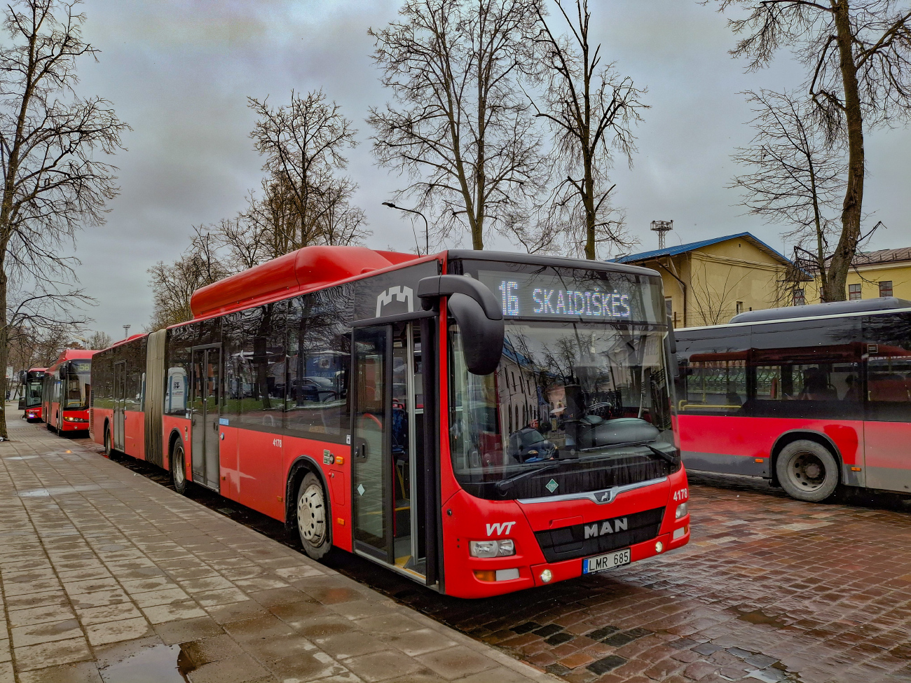 Vilnius, MAN A23 Lion's City G NG313 CNG # 4178