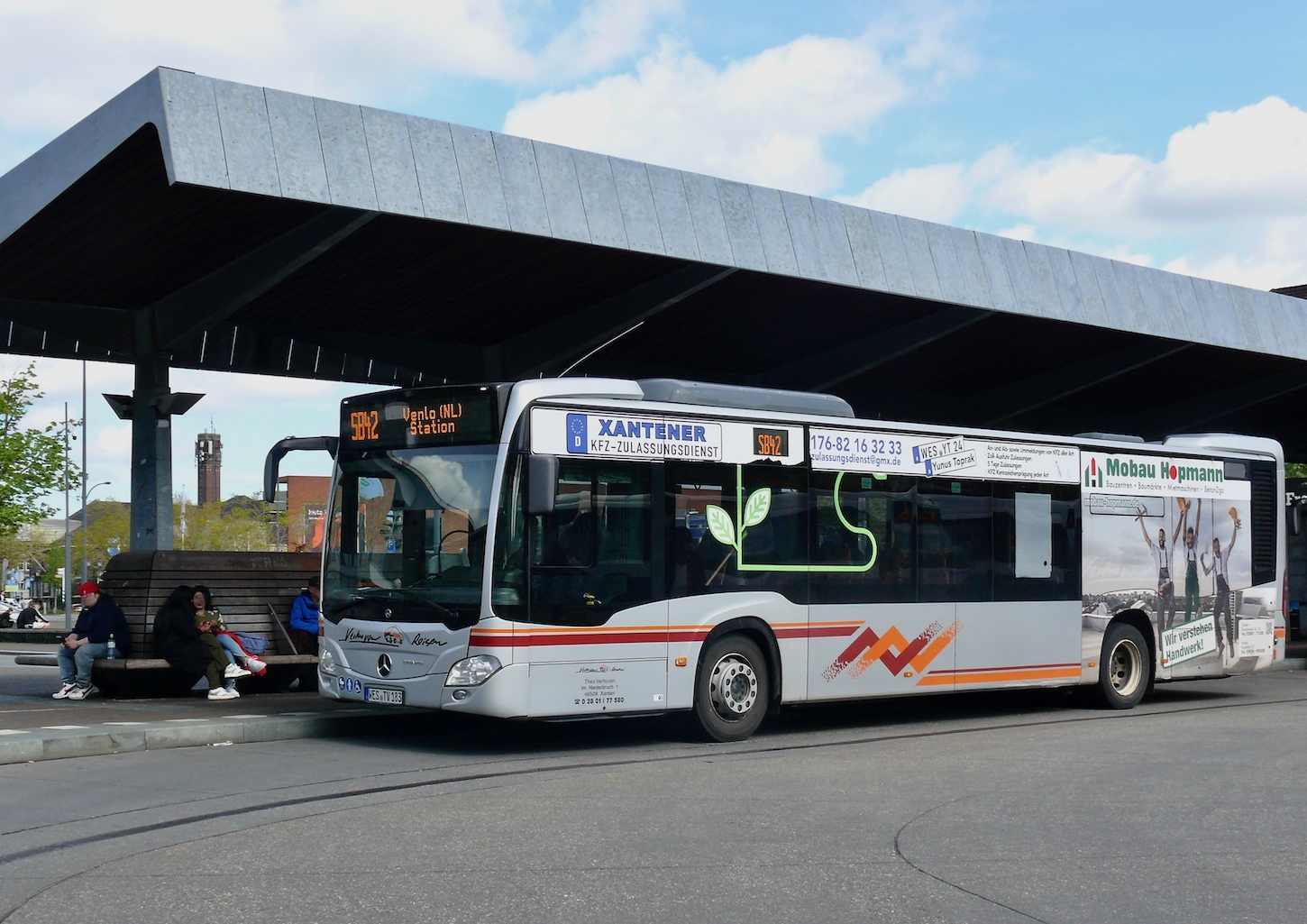 Wesel, Mercedes-Benz Citaro C2 Ü Hybrid # 9603
