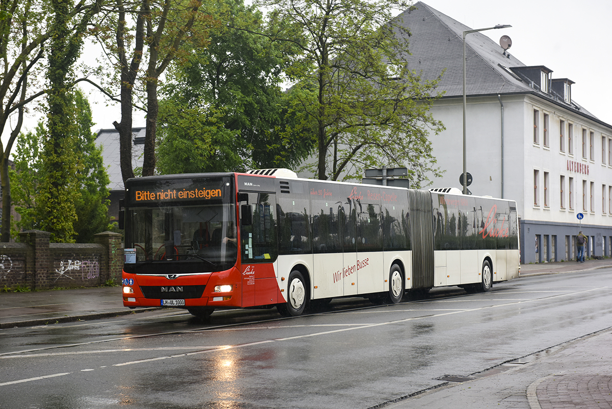 Coesfeld, MAN A40 Lion's City GL NG**3 # LH-UL 1000; Oberhausen — Ersatzverkehr Generalsanierung Oberhausen — Emmerich