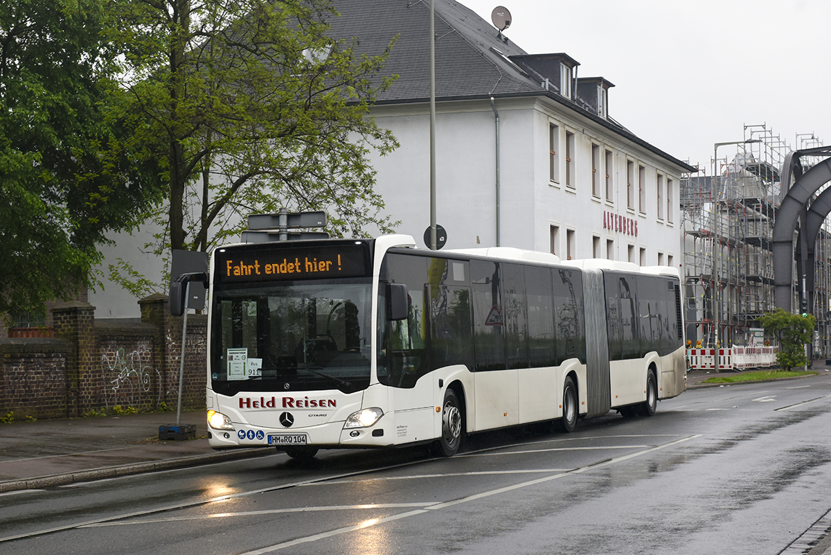 Hameln, Mercedes-Benz Citaro C2 G # HM-RQ 104; Oberhausen — Ersatzverkehr Generalsanierung Oberhausen — Emmerich
