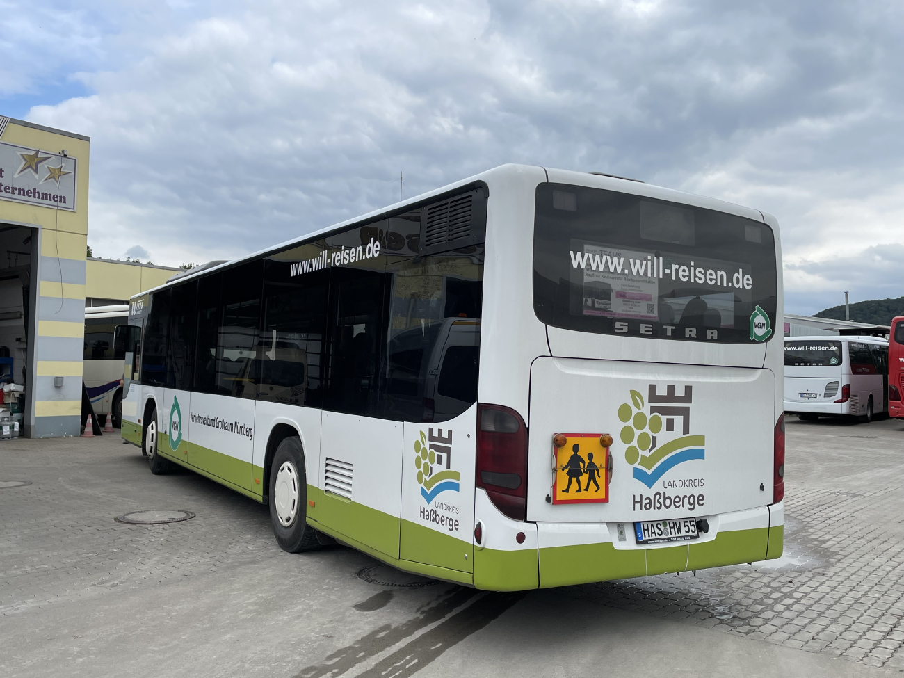 Haßfurt, Setra S415NF # HAS-HW 55