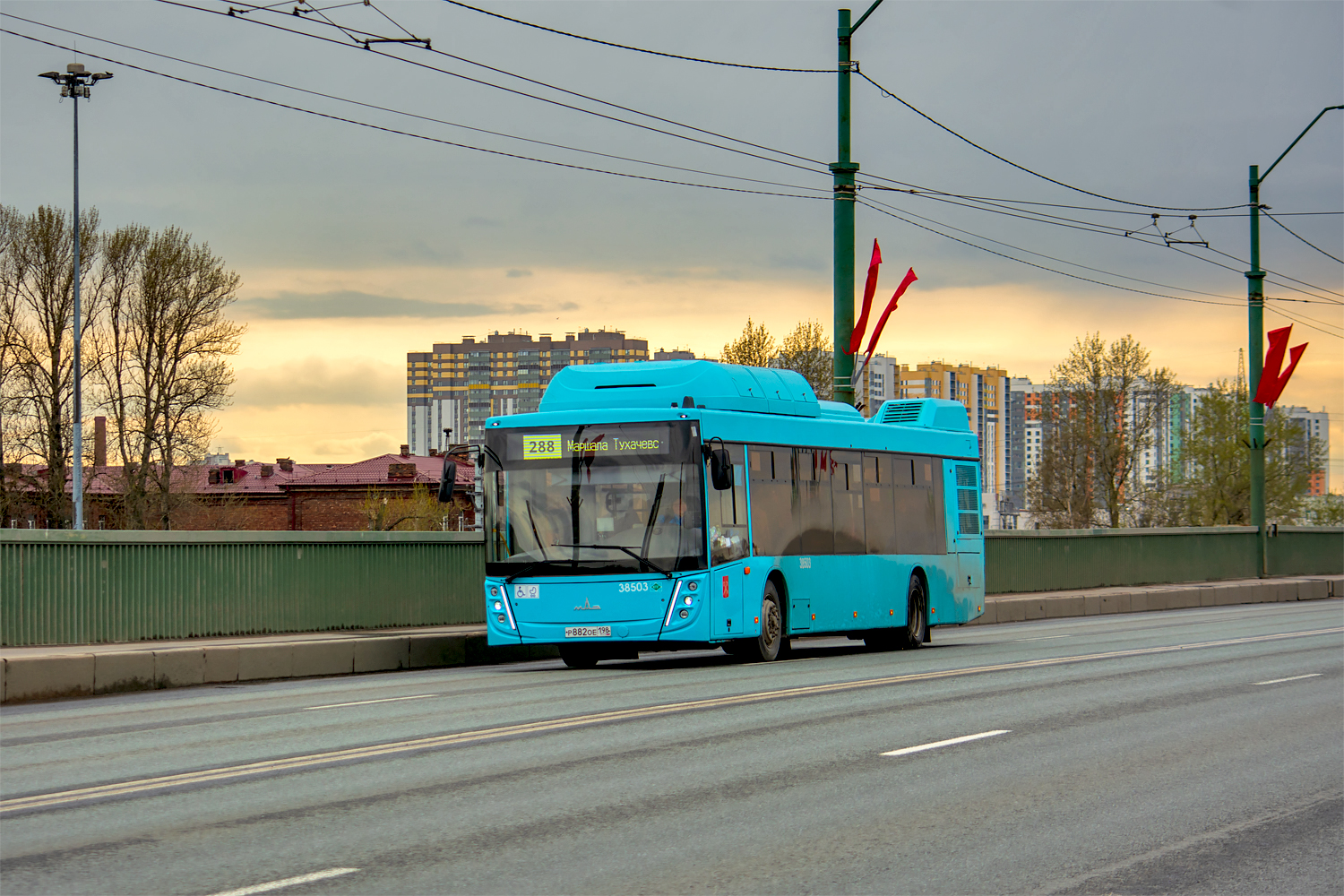 Saint Petersburg, MAZ-203.948 # 38503