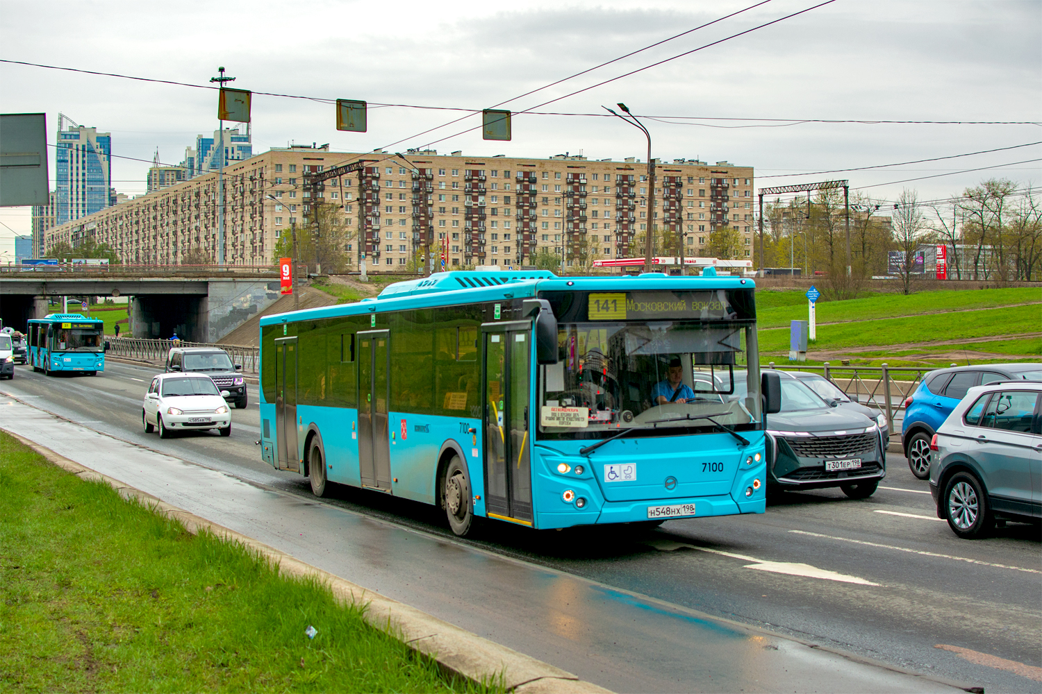 Saint Petersburg, LiAZ-5292.65 №: 7100