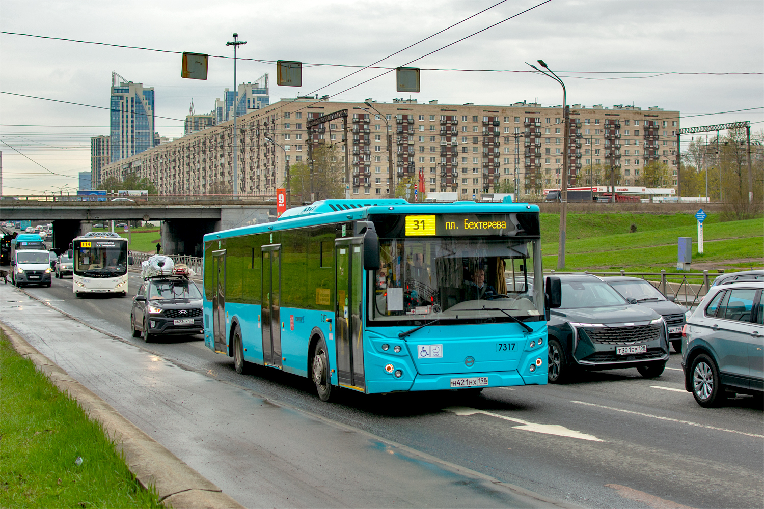 Saint Petersburg, LiAZ-5292.65 # 7317